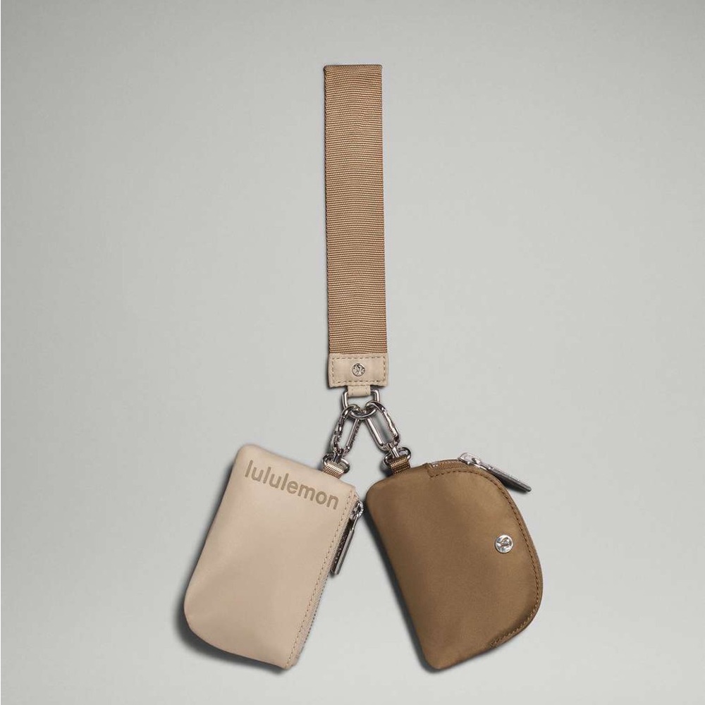 lululemon • dual pouch wristlet (all spice trench)